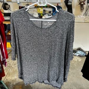 Soft and sexy quarter length sleeve top